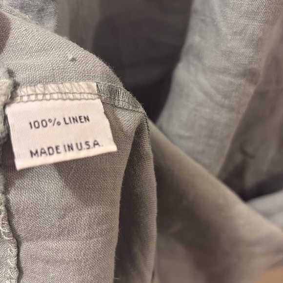 Bryn Walker gray/blue Tank linen dress -Minimalist Design- L/XL - Picture 3 of 4